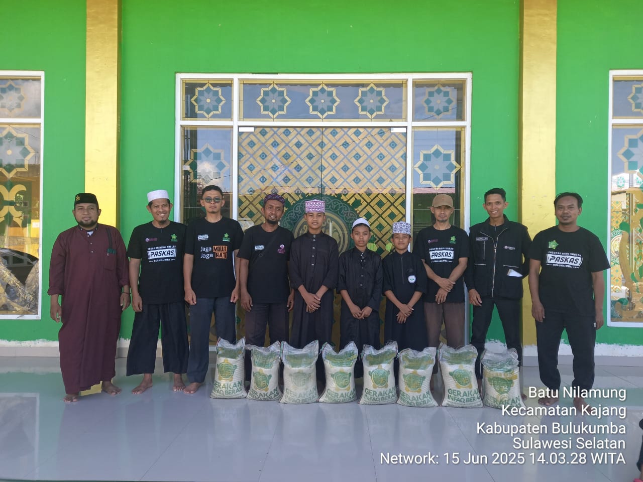 Dokumentasi Penyaluran Infaq Beras 2